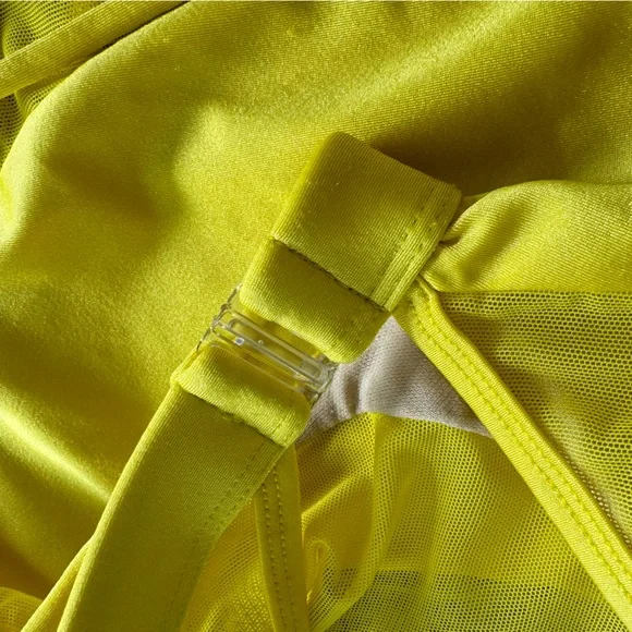 LA Designs Dance Leotard Size Child Large Yellow - Picture 4 of 9